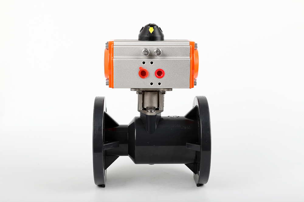 缙云气动法兰一体球阀